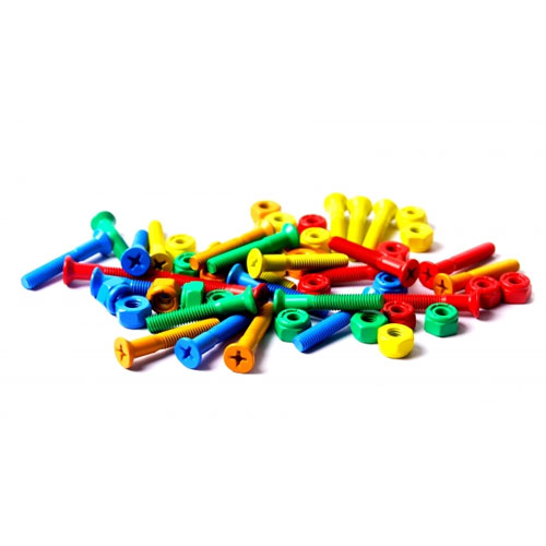 1 hazbeteko skateboard koloreko hardware Bolt