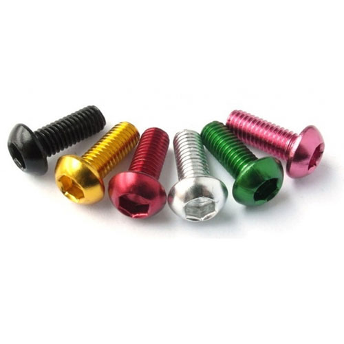 Socket Pan Head Aluminiozko Pinball Torlojua